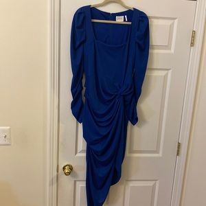 Royal Blue Dress purchased from Neiman Marcus. So Elegant!!